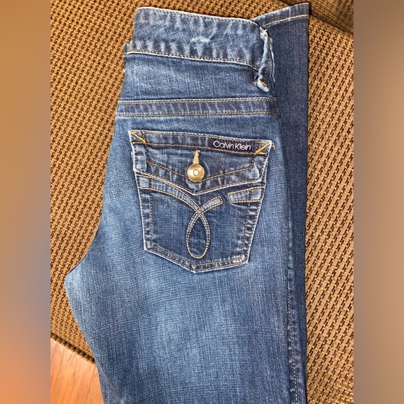Calvin Klein Women's Blue Jeans - Picture 1 of 10
